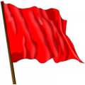 bandiera ROSSA per stabilimenti balneari
